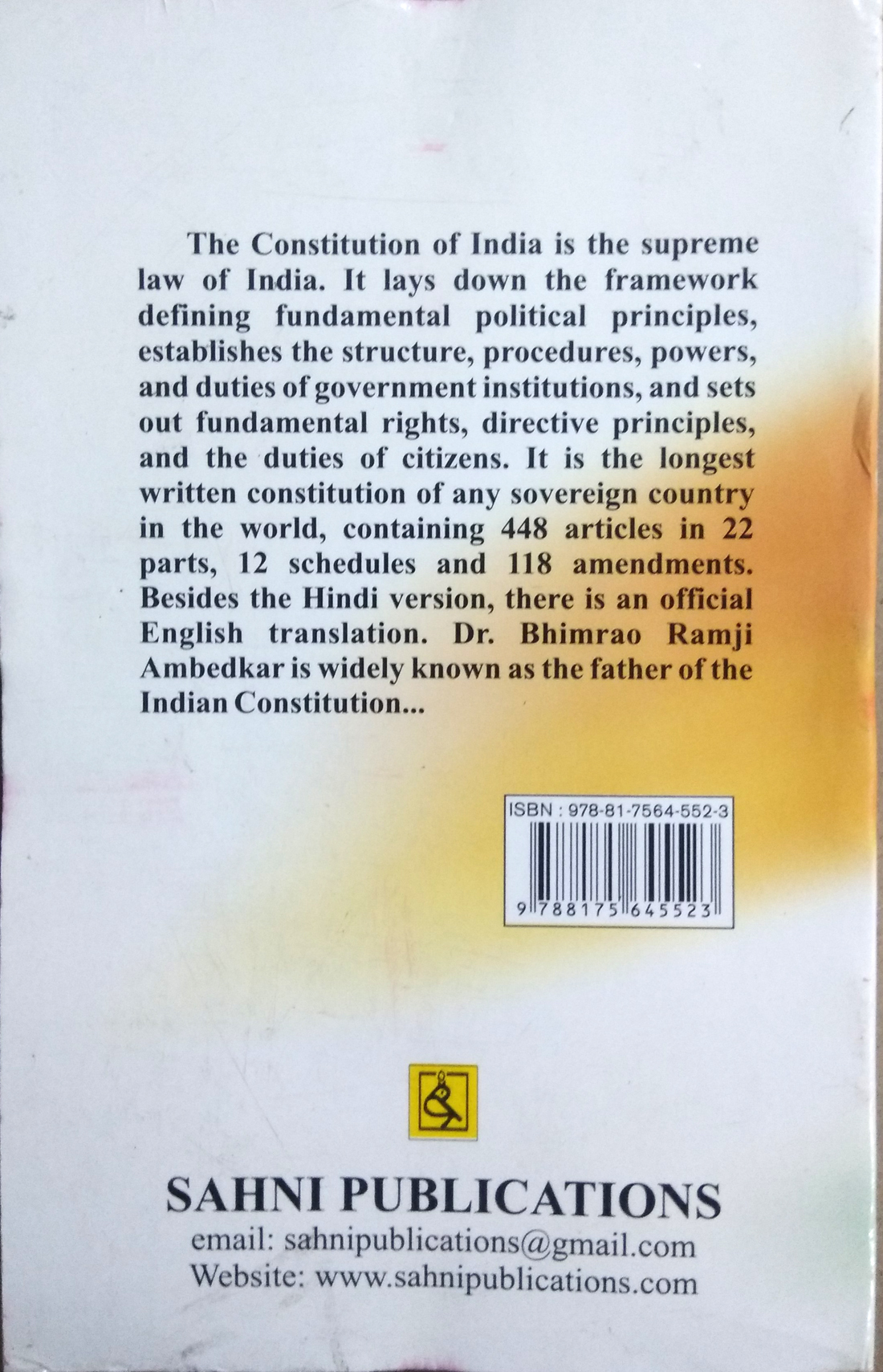 The Constitution of India-img1