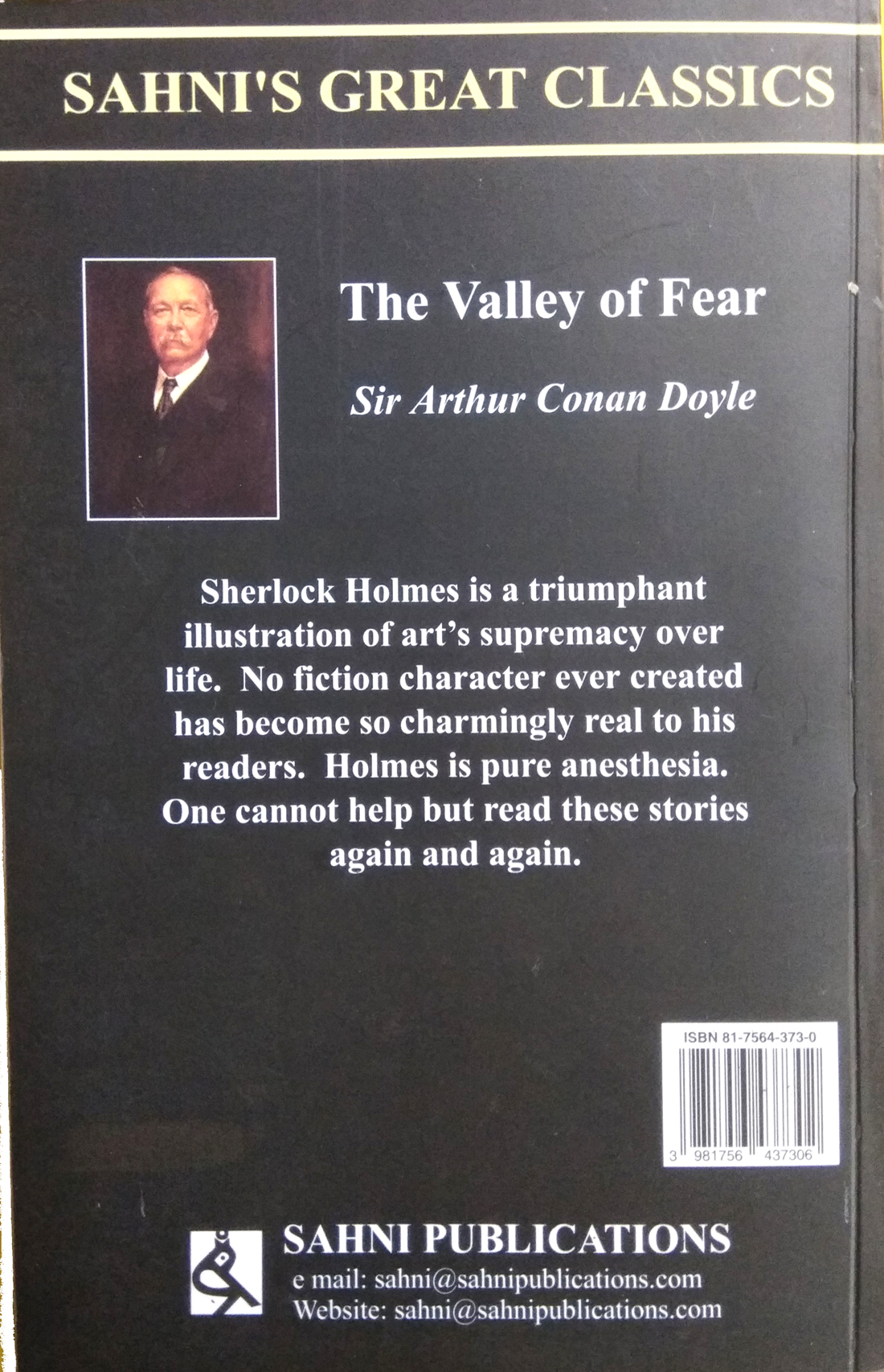 Sherlock Holmes\\\' The Valley Of Fear-img2